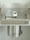 Cast centrifugal casting machine, recessed version