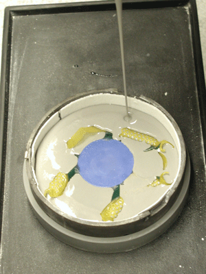 Avoiding bubbles in the mold for Cast by Ti-Research is crucial