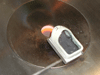 Spinning mold after pouring of metal in Cast by Ti-Research